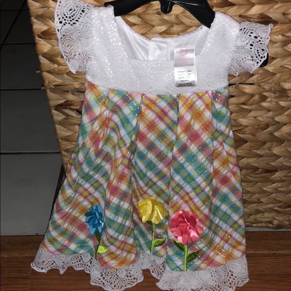 Youngland baby multicolored dress